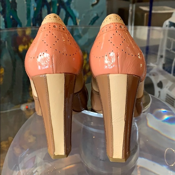 Oxford Heels in Patent Leather by Miu Miu sz 37.5 - Picture 7 of 8